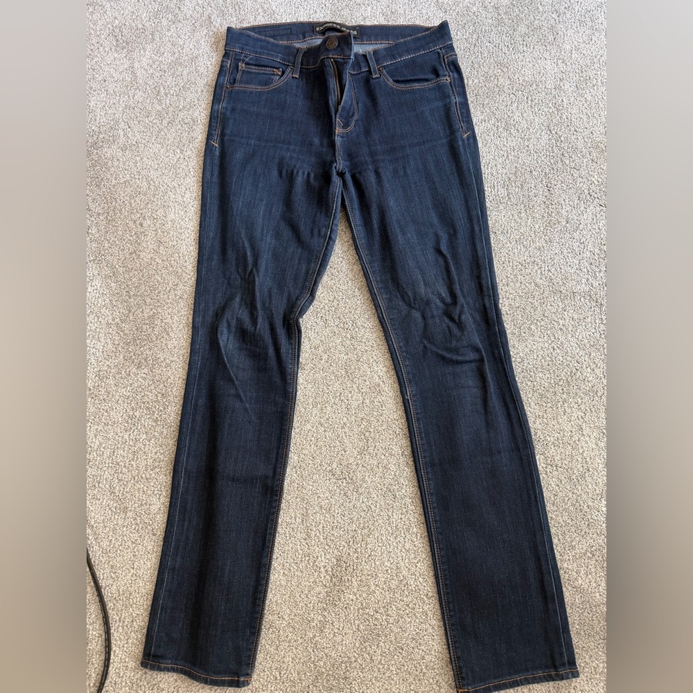 Express Dark Blue Skinny Jeans